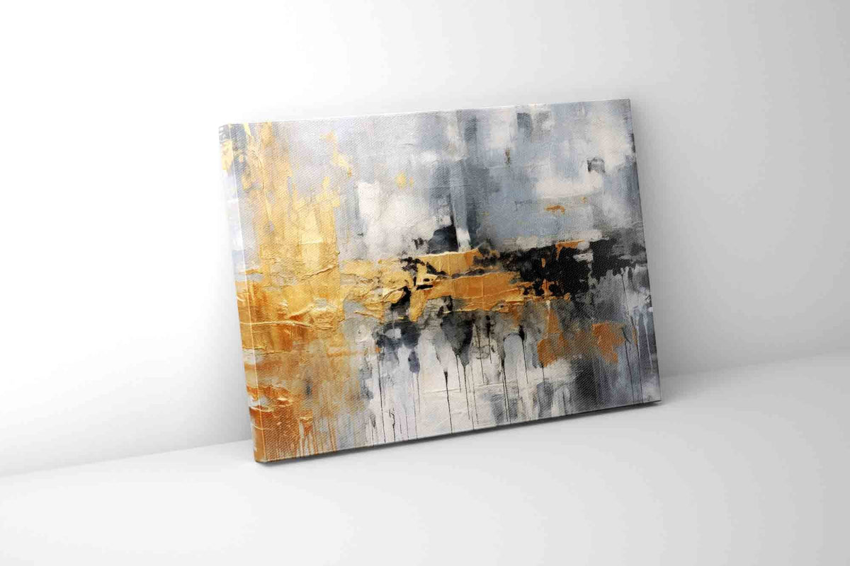 Art mural - Impression sur toile abstraite automne