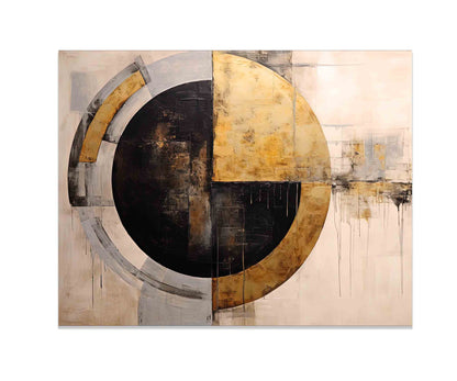 Art mural abstrait Soleil - Impression sur toile - Art moderne