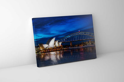 Décoration Murale Sydney Skyline 122 x 91 cm Toile Beaux-Arts