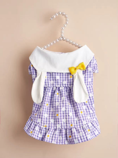 Lavender Easter Bunny Dress – Easter Pet Dress