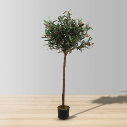 Obee Artificial Olive Tree Potted Plant 4.3'