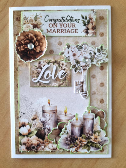 Lot de cartes 3Quarter Designs Bonheur conjugal 15x10 cm