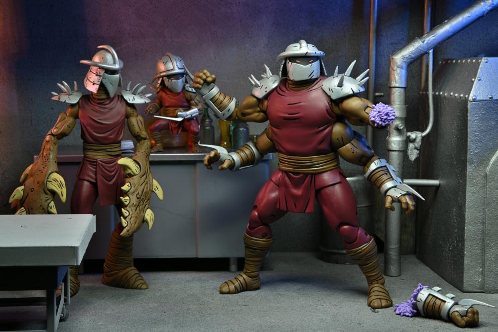 Tortues Ninja Mutant Adolescentes Deluxe Shredder Clone & Mini Shredder - Mirage Comics