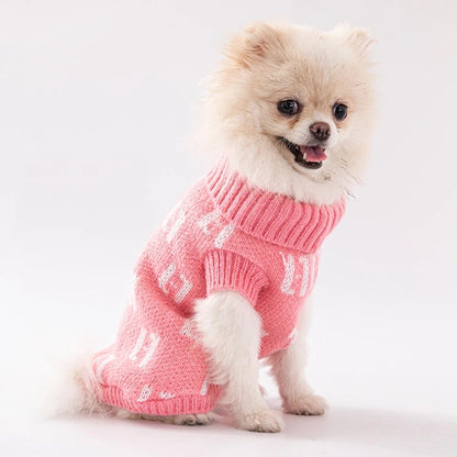 Furendi Pull pour chien – Tenue en tricot de luxe pour chiens