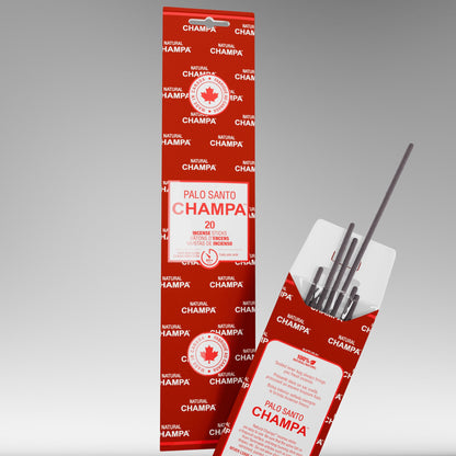 Bâtonnets d'encens Palo Santo Champa