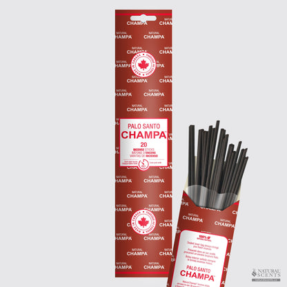 Bâtonnets d'encens Palo Santo Champa