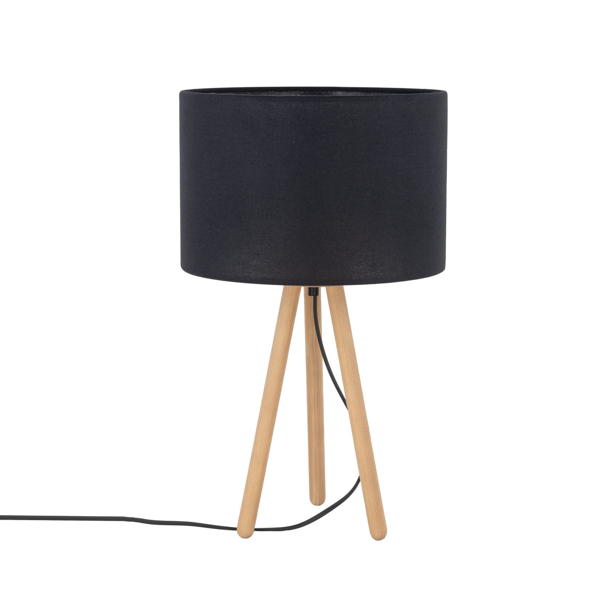 Lampe de chevet TOKYO noire (liquidation)