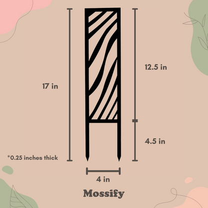 Trellis en bois Zébra