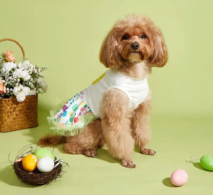 Robe de Pâques – Robe de luxe festive pour chien