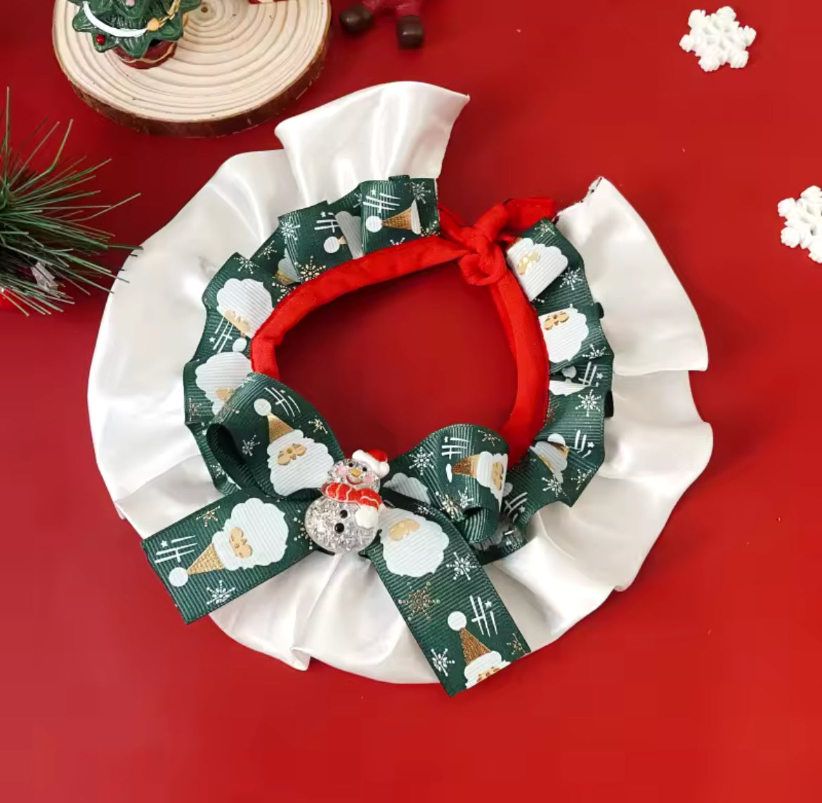 Bandana de Noël Nicholas pour chien – Accessoire de fête festif pour chiens
