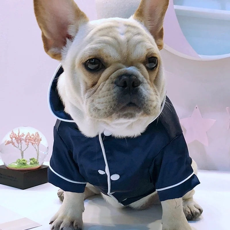 Pyjamas en soie pour chien | Pyjamas pour animaux de compagnie