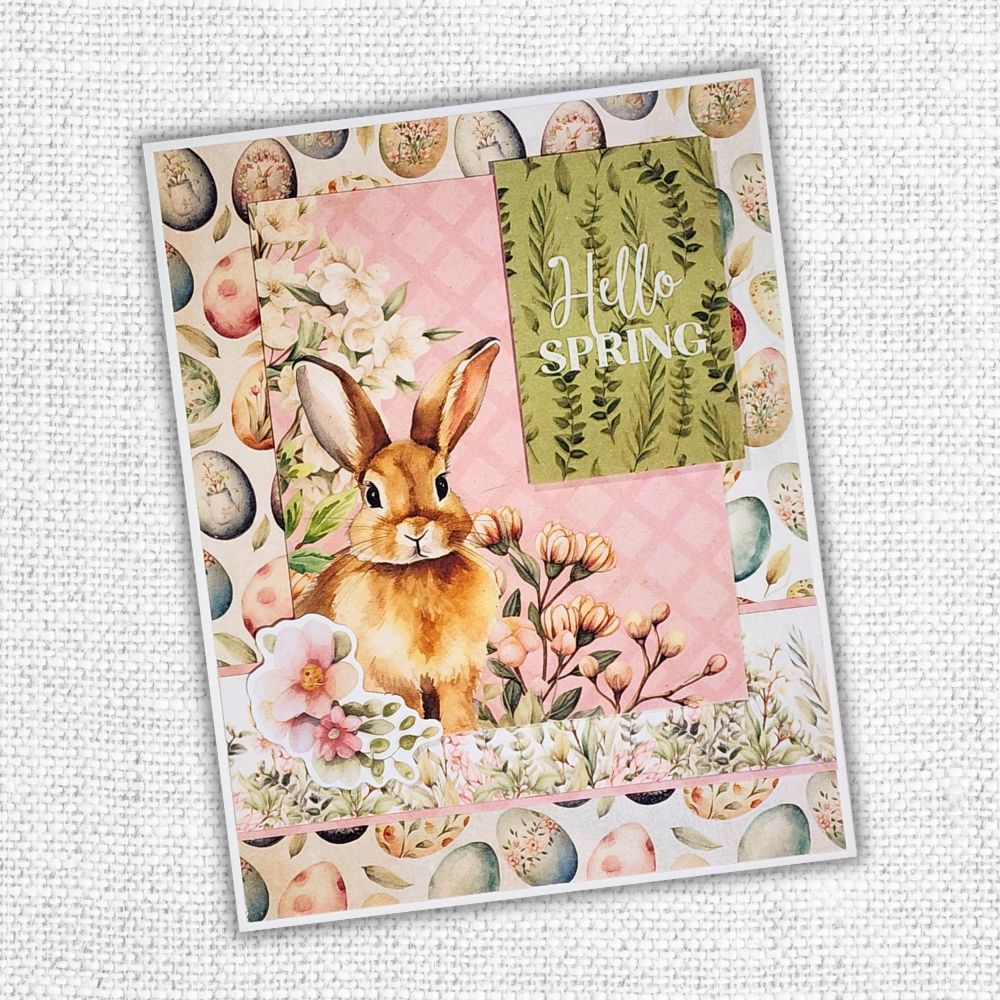 Kit de carterie Papiers Découpés Souvenirs de Pâques 34119
