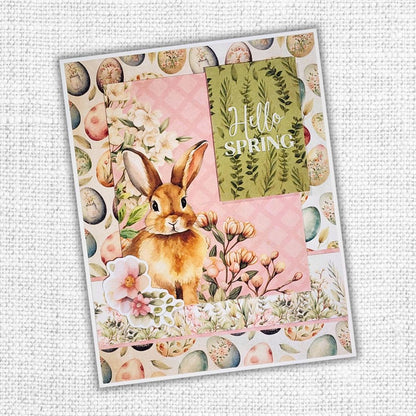 Kit de carterie Papiers Découpés Souvenirs de Pâques 34119