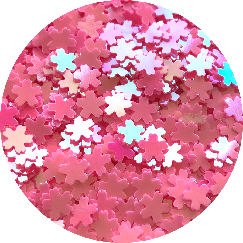 Paillettes Sakura roses