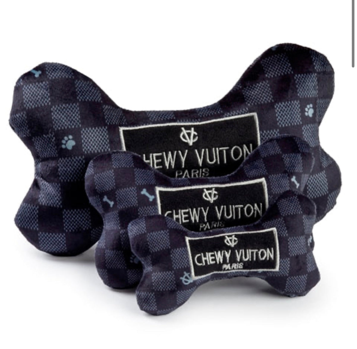 Jouet en peluche pour chien Chewy Vuitawn Bone