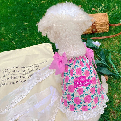 Princess Dog Dress – Luxury Fairytale Outfit for Dogs
