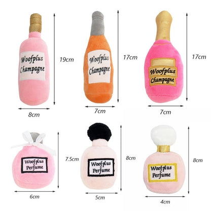Jouets Champagne Doggie – Jouets en peluche pour chiens