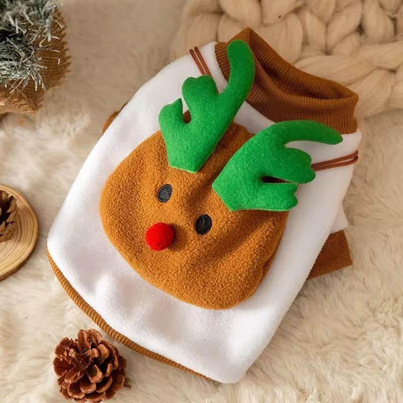Pull de Noël Renne pour chiens – Pull festif pour chien