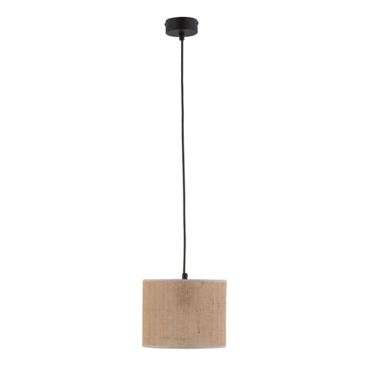 JUTE Natural Woven Pendant Light for Dining Room, Bedroom & Warm Scandinavian Interiors