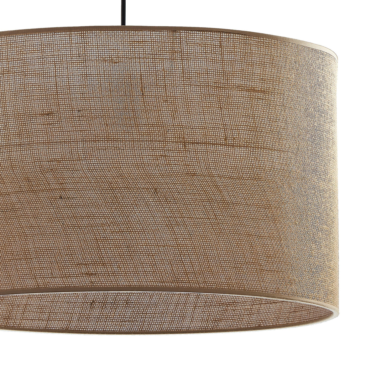 JUTE Natural Woven Pendant Light for Dining Room, Bedroom & Warm Scandinavian Interiors