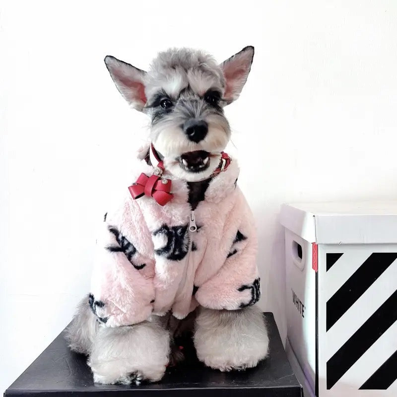 Celina Cozy Fleece Dog Sweater | Soft Winter Dog Clothing