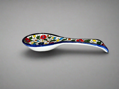Repose-cuillère en céramique fait main – Grande taille | Plusieurs motifs