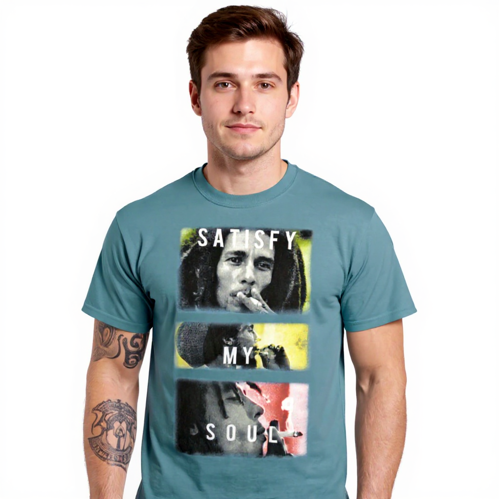 T-shirt Bob Marley Satisfy My Soul