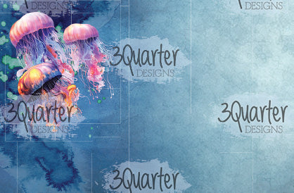 3Quarter Designs Royaume de Poséidon Pack de Cartes 6x4