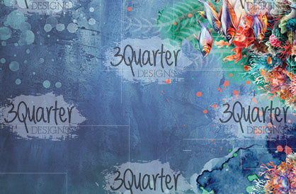 3Quarter Designs Royaume de Poséidon Pack de Cartes 6x4