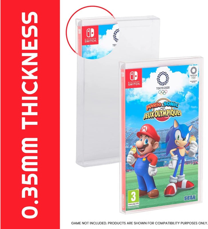 Protections EVORETRO en PET pour Nintendo Switch (Boîte) - Lot de 25