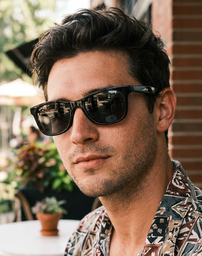 Boléro Luxor — Floating Classic Square Polarized Sunglasses
