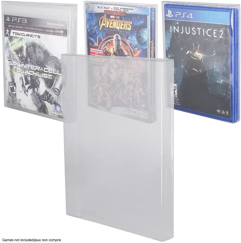 Microsoft XBOX One / PS3 & PS4 EVORETRO PET Protector - Lot de 25