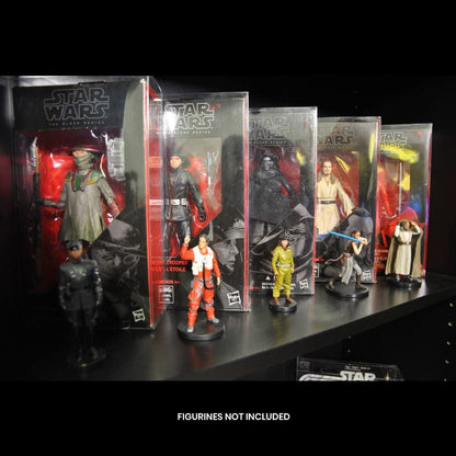 Star Wars Black Series 6’’ RED The Force Awakens (Black Box) - EVORETRO PET Protectors - Pack of 10