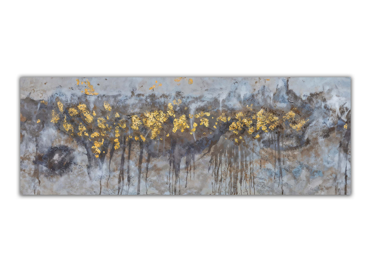 Art mural - Toile d'arbres abstraits - Œuvre d'art