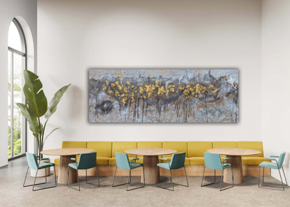 Art mural - Toile d'arbres abstraits - Œuvre d'art