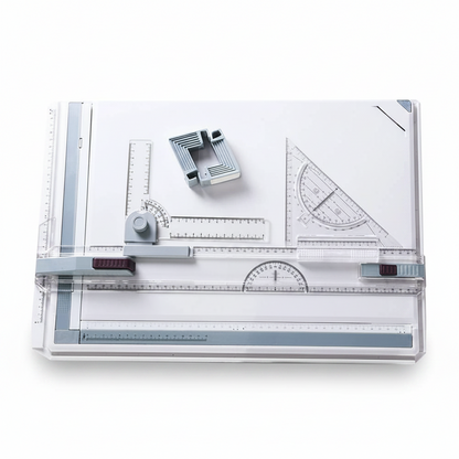 Parallel Edge White Drawing Board -14.5" x 20''
