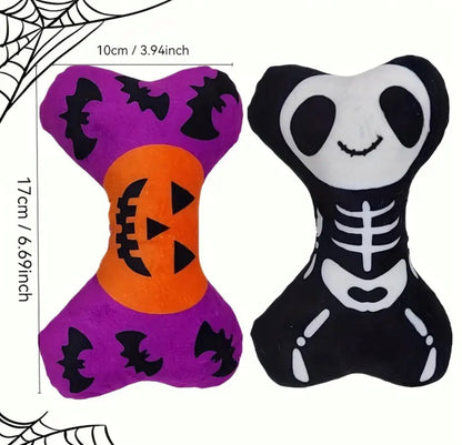 Halloween Bone Dog Toy | Plush Dog Toy