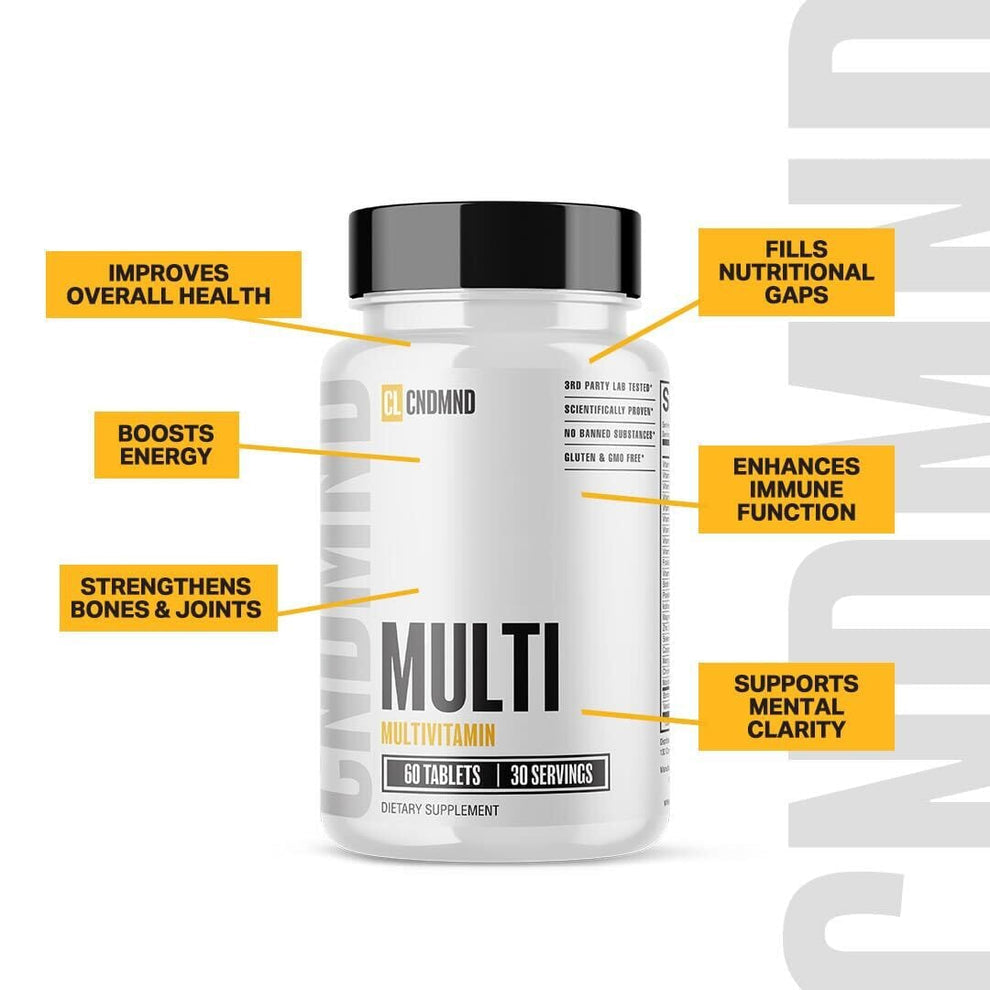 Condemned Multi-Vitamin: Boostez votre énergie et votre bien-être au quotidien
