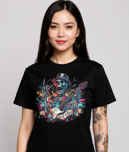 Skelton Rock n Roll Unisex Classic Tee