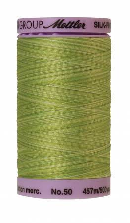 Mettler Fil de coton nuancé Silk-Finish 50wt 500yd/457M Little Sprouts