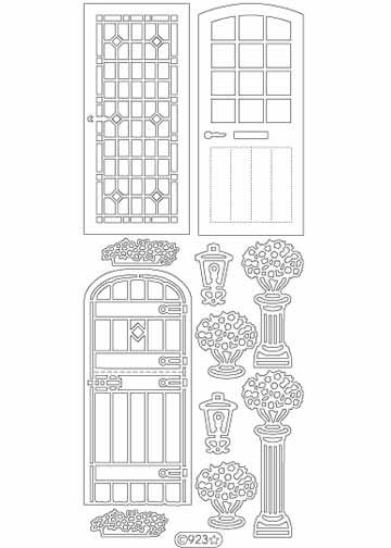 Stickers décoratifs - Portes
