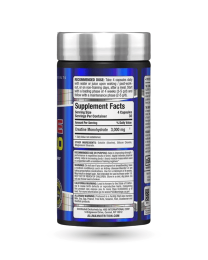 ALLMAX Créatine 3000 gélules pour la croissance musculaire en ligne