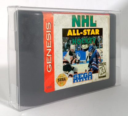 SEGA GENESIS Cartouche seule / SEGA MEGA Cartouche seule / Cassette audio EVORETRO Étui avec autocollant - Lot de 25
