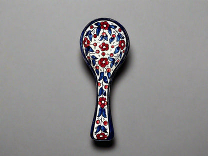 Repose-cuillère en céramique fait main – Grande taille | Plusieurs motifs