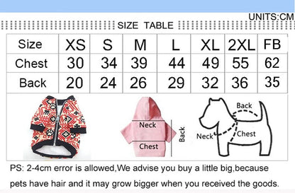 Veste pour chien Chewy Pawtton | Veste zippée pour chien