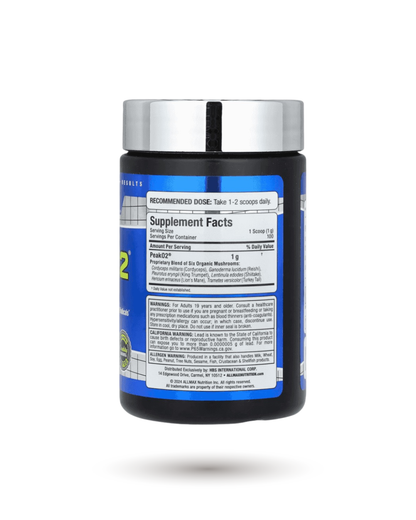 Supplément de champignons ALLMAX PeakO2 pour la performance