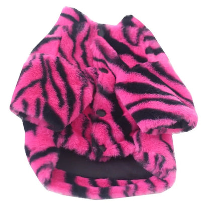 Zebra Cape and Hat Set | Dog Costume Set
