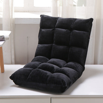 Lazy Sofa Single Foldable Tatami Bed Backrest Recliner Bedroom Balcony Leisure Sofa Bed Removable And Washable