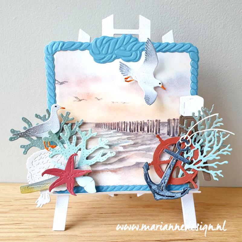 Marianne Design Matrices de Découpe Creatables - Ensemble Nautique de Tiny