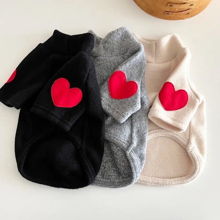 Dog Sweater | Heart Dog Sweater